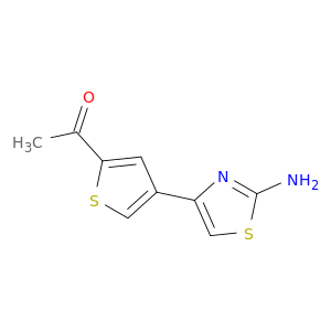 Ethanone, 1-[4-(2-amino-4-thiazolyl)-2-thienyl]-