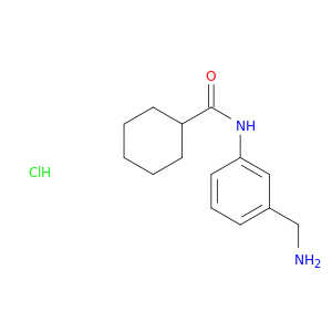 N-[3-(Aminomethyl)phenyl]cyclohexanecarboxamide Hydrochloride