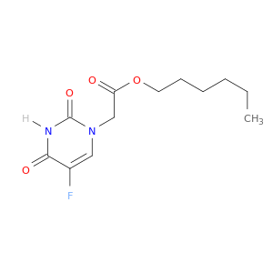 HEXYL 2-(5-FLUORO-2,4-DIOXO-PYRIMIDIN-1-YL)ACETATE
