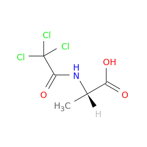 丙氨酸,N-(三氯乙酰)-