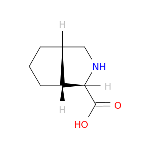 Cyclopenta[c]pyrrole-1-carboxylicacid, octahydro-, (1S,3aS,6aR)-
