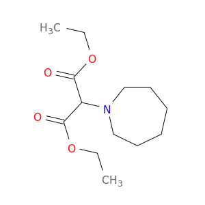 Propanedioic acid, (hexahydro-1H-azepin-1-yl)-, diethyl ester