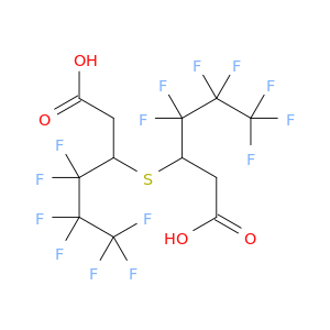 Hexanoic acid,3,3'-thiobis[4,4,5,5,6,6,6-heptafluoro-