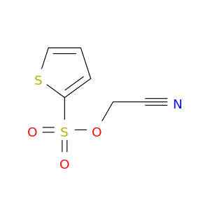2-Thiophenesulfonic acid, cyanomethyl ester