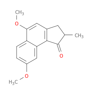 1H-Benz[e]inden-1-one, 2,3-dihydro-5,8-dimethoxy-2-methyl-