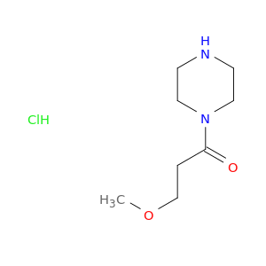 3-methoxy-1-(piperazin-1-yl)propan-1-one hydrochloride