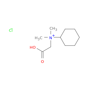 Cyclohexanaminium, N-(carboxymethyl)-N,N-dimethyl-, chloride