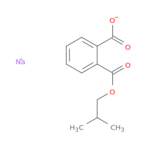 1,2-苯并二羧酸,单氧化物(2-甲基丙基)酯,钠盐