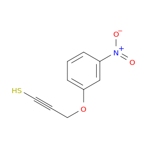 1-Propyne-1-thiol, 3-(3-nitrophenoxy)-