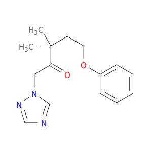 2-Pentanone, 3,3-dimethyl-5-phenoxy-1-(1H-1,2,4-triazol-1-yl)-
