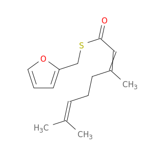 2,6-Octadienethioic acid, 3,7-dimethyl-, S-(2-furanylmethyl) ester