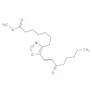 4-Oxazoleheptanoic acid, 5-(3-oxo-1-octenyl)-, methyl ester
