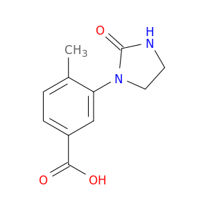 4-甲基-3-(2-氧代咪唑啉-1-基)苯甲酸