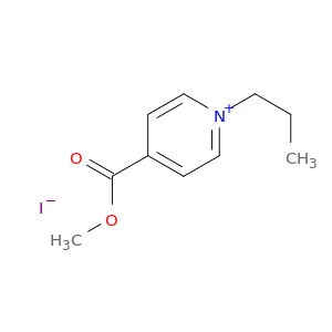 Pyridinium, 4-(methoxycarbonyl)-1-propyl-, iodide