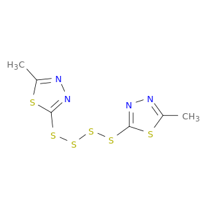 1,3,4-Thiadiazole, 2,2'-tetrathiobis[5-methyl-