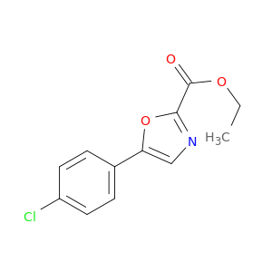 5-(4-氯苯基)恶唑-2-甲酸乙酯