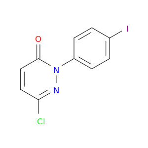 3(2H)-Pyridazinone, 6-chloro-2-(4-iodophenyl)-