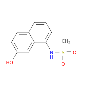 N-(7-羟基-1-萘基)甲磺酰胺