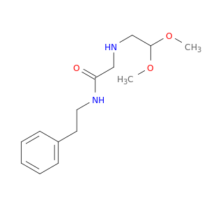 Acetamide, 2-[(2,2-dimethoxyethyl)amino]-N-(2-phenylethyl)-