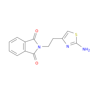 1H-Isoindole-1,3(2H)-dione, 2-[2-(2-amino-4-thiazolyl)ethyl]-