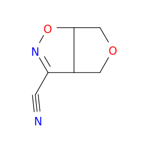 Furo[3,4-d]isoxazole-3-carbonitrile, 3a,4,6,6a-tetrahydro-
