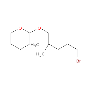 2H-Pyran, 2-[(5-bromo-2,2-dimethylpentyl)oxy]tetrahydro-