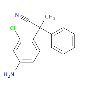 4-Amino-2-chloro-alpha-methyl-alpha-phenylbenzeneacetonitrile