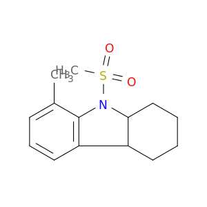 1H-Carbazole, 2,3,4,4a,9,9a-hexahydro-8-methyl-9-(methylsulfonyl)-