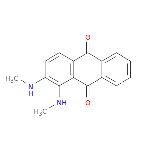 9,10-Anthracenedione, 1,2-bis(methylamino)-