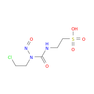 Ethanesulfonic acid,2-[[[(2-chloroethyl)nitrosoamino]carbonyl]amino]-
