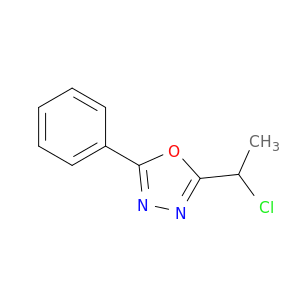 2-(1-Chloroethyl)-5-phenyl-1,3,4-oxadiazole
