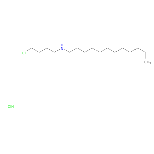 1-Dodecanamine, N-(4-chlorobutyl)-, hydrochloride