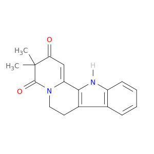 Indolo[2,3-a]quinolizine-2,4(3H,6H)-dione, 7,12-dihydro-3,3-dimethyl-