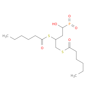 Hexanethioic acid,S,S'-[1-[[(hydroxymethoxyphosphinyl)oxy]methyl]-1,2-ethanediyl] ester (9CI)
