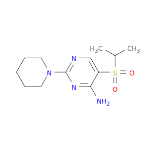 5-[(1-甲基乙基)磺酰基]-2-(1-哌啶基)-4-嘧啶胺