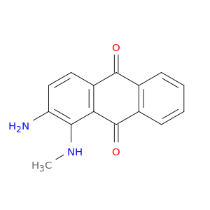 9,10-Anthracenedione, 2-amino-1-(methylamino)-