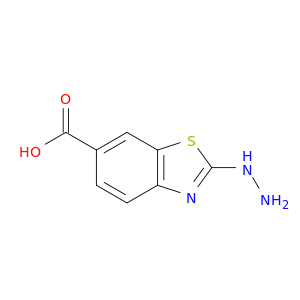 6-Benzothiazolecarboxylicacid, 2-hydrazinyl-
