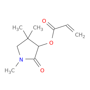 2-Propenoic acid,1,4,4-trimethyl-2-oxo-3-pyrrolidinyl ester