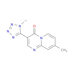 4H-Pyrido[1,2-a]pyrimidin-4-one, 8-methyl-3-(1H-tetrazol-5-yl)-