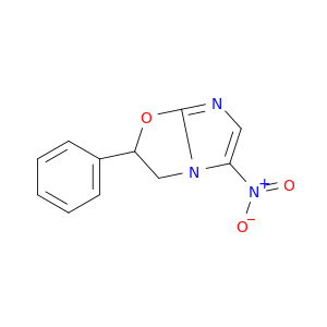 Imidazo[2,1-b]oxazole,2,3-dihydro-5-nitro-2-phenyl-