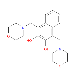 2,3-Naphthalenediol,1,4-bis(4-morpholinylmethyl)-