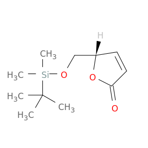 2(5H)-Furanone, 5-[[[(1,1-dimethylethyl)dimethylsilyl]oxy]methyl]-, (S)-