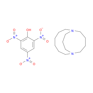 1,8-Diazabicyclo[6.4.3]pentadecane, compd. with 2,4,6-trinitrophenol(1:1)