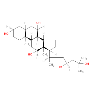 (3α,5α,7α,12α,23s)-氯甾烷-3,7,12,23,25-戊醇