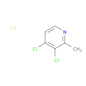 Cadmium, dichloro(2-methylpyridine)-