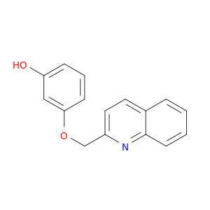 Phenol, 3-(2-quinolinylmethoxy)-