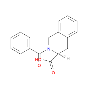 3-Isoquinolinecarboxylicacid, 2-benzoyl-1,2,3,4-tetrahydro-, (S)- (9CI)