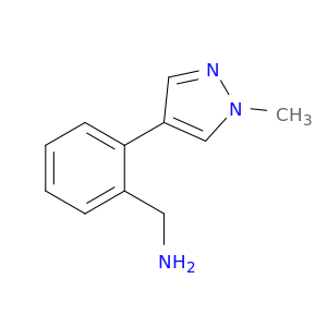 [2-(1-Methyl-1H-pyrazol-4-yl)phenyl]methanamine