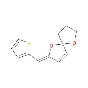 (2Z)-2-(2-噻吩基亚甲基)-1,6-二恶英[4.4]非3-eNE