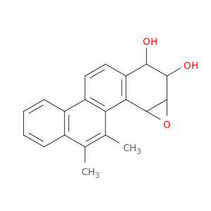 Chryseno[3,4-b]oxirene-1,2-diol,1,2,2a,3a-tetrahydro-4,5-dimethyl-, (1R,2S,2aR,3aS)-rel-